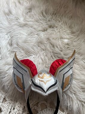 Disney Parks Marvel Mighty Thor Winged Helmet Ear Headband | one size